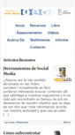 Mobile Screenshot of marketingconredessociales.com